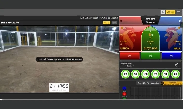 Trải Nghiệm Đá Gà Tại KUBET Thomo Trực Tiếp Mỗi Ngày 1 Giao diện cá cược đá gà KUBET