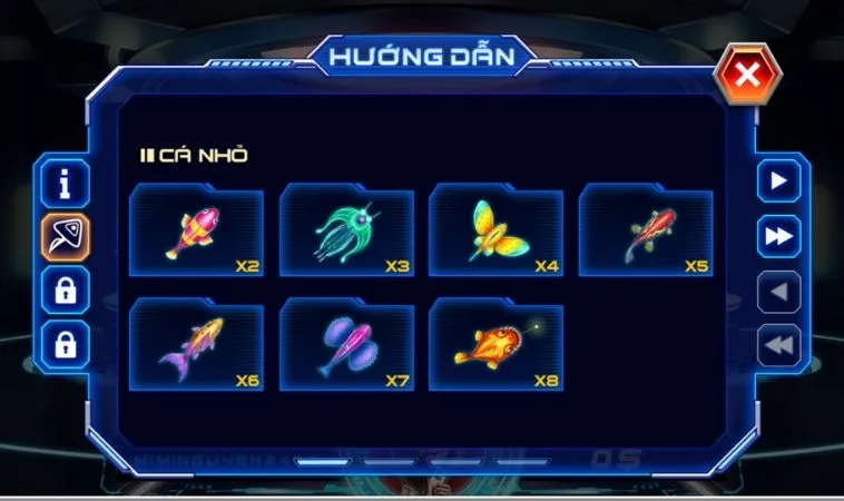 Bí Kíp Bất Bại Khi Chơi Bắn Cá Men In Black Tại KUBET 2 Các sinh vật trong game Bắn Cá Men In Black Tại KUBET