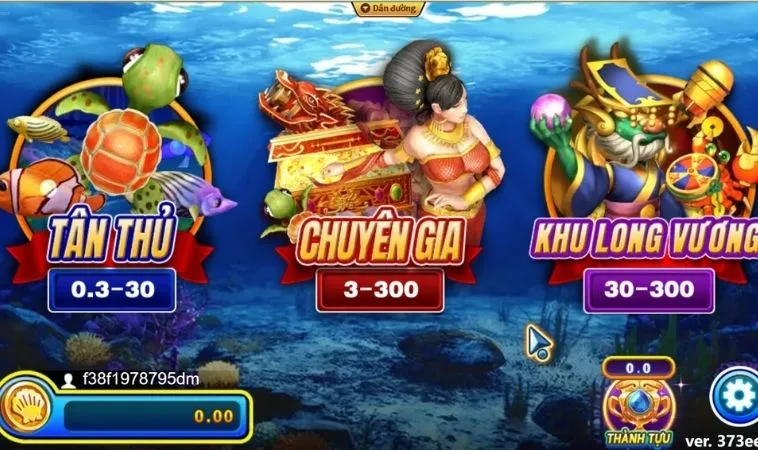 Bí Kíp Chơi Bắn Cá Rồng KUBET Săn Rồng Vàng Thưởng Lớn 2 Các cấp độ chơi trong game Bắn Cá Rồng KUBET