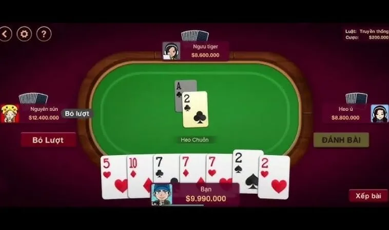 Bật Mí Cách Chơi Tiến Lên Miền Nam KUBET Thắng Lớn Mỗi Ngày 2 Bàn chơi Tiến Lên Miền Nam KUBET