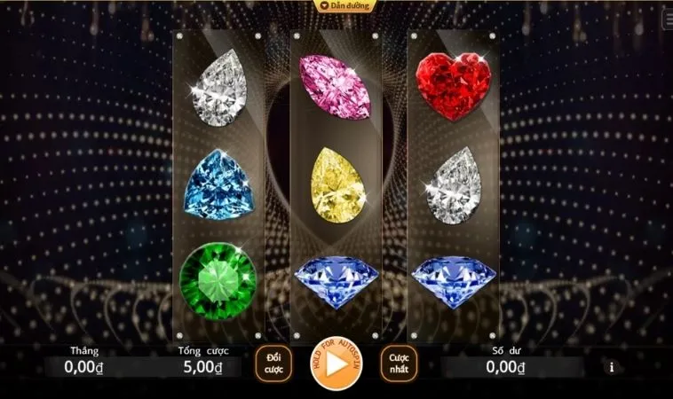 Săn Jackpot Nổ Hũ Kim Cương KUBET Bí Quyết Thắng Lớn Từ Cao Thủ 2 Giao diện chơi Nổ Hũ Kim Cương KUBET