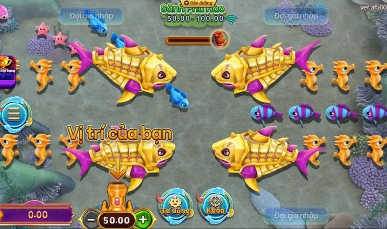 Bí Thuật Chơi Vua Bắn Cá KUBET Giúp Bạn Trở Thành Triệu Phú 2 Các sinh vật trong game Vua Bắn Cá KUBET